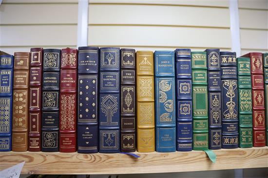 Franklin Library - A collection of 52 vols, faux leather gilt, 8vo, limited editions 1979-83